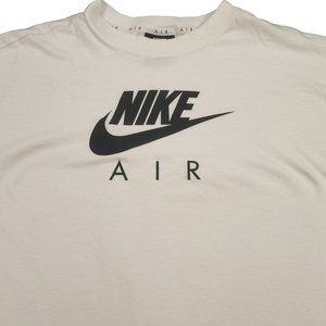 Nike Air Shirt Women's Size Medium Short Sleeve T-Shirt White (1017)